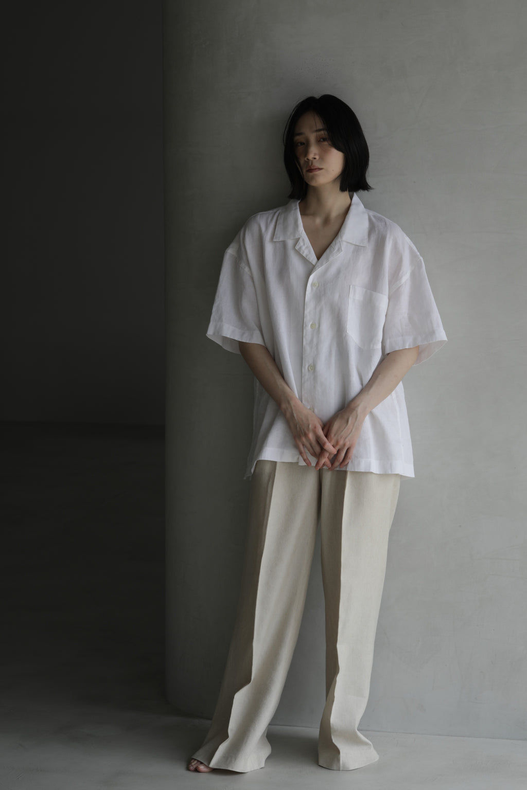 天日干しスラックス 生成（ユニセックス）