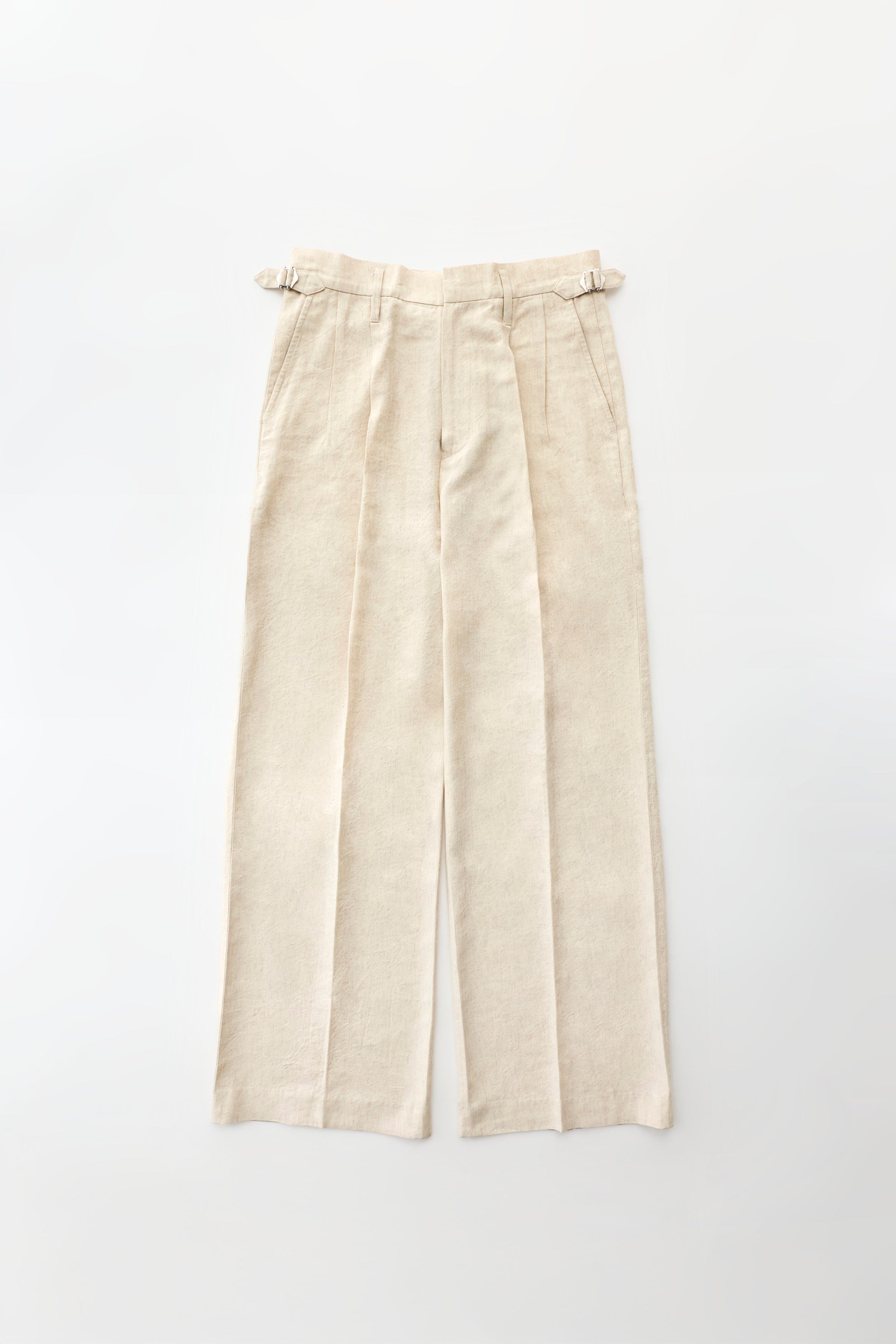 Sun-dried Slacks Pants Beige Unisex