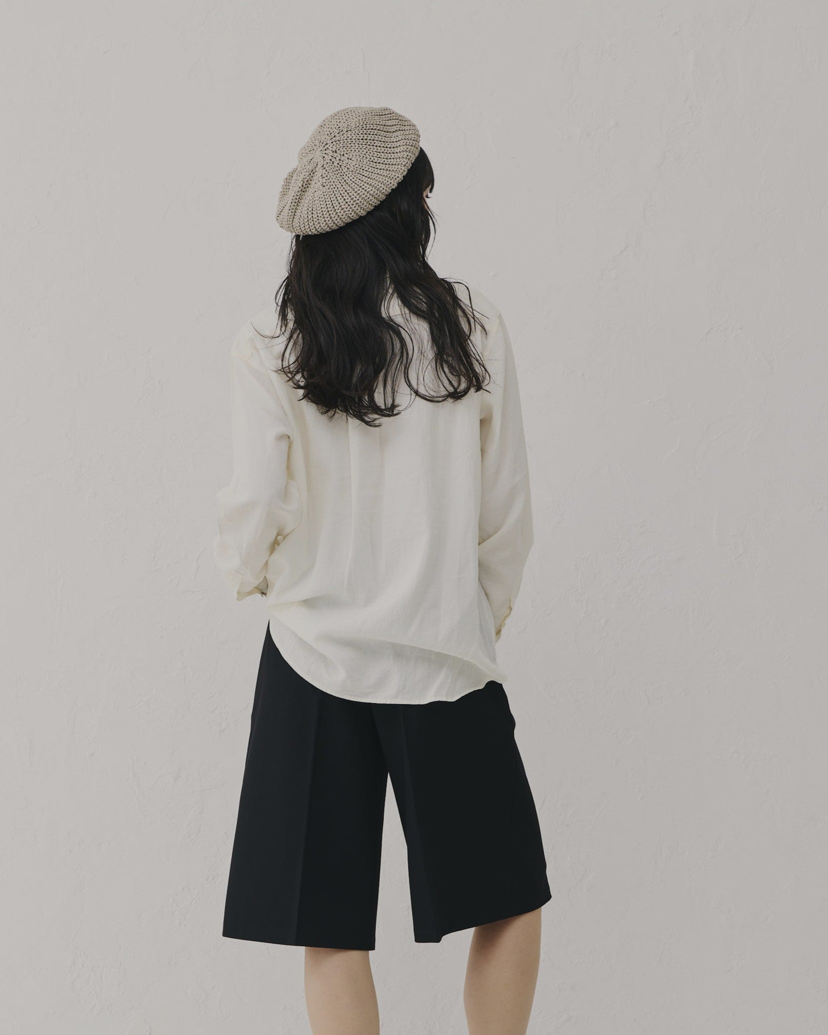 Washi Knit Beret Greige（unisex） – ECLECT