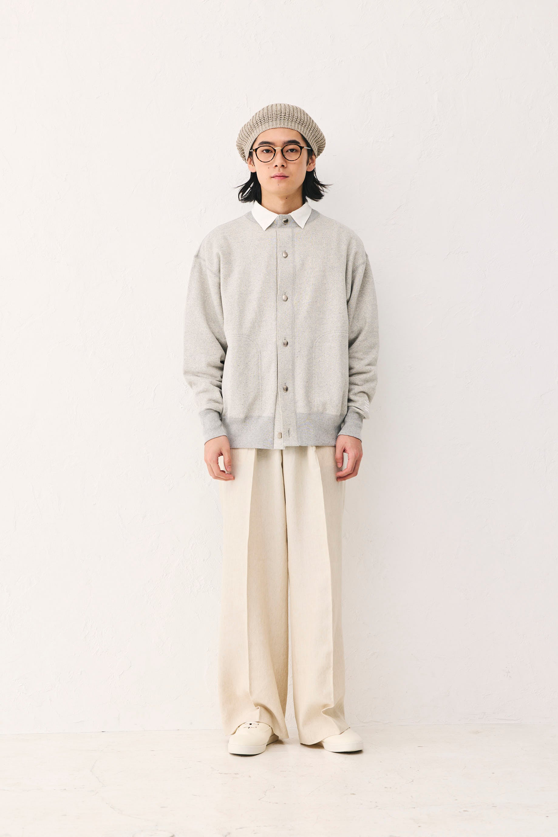 Light blouson Gray Unisex