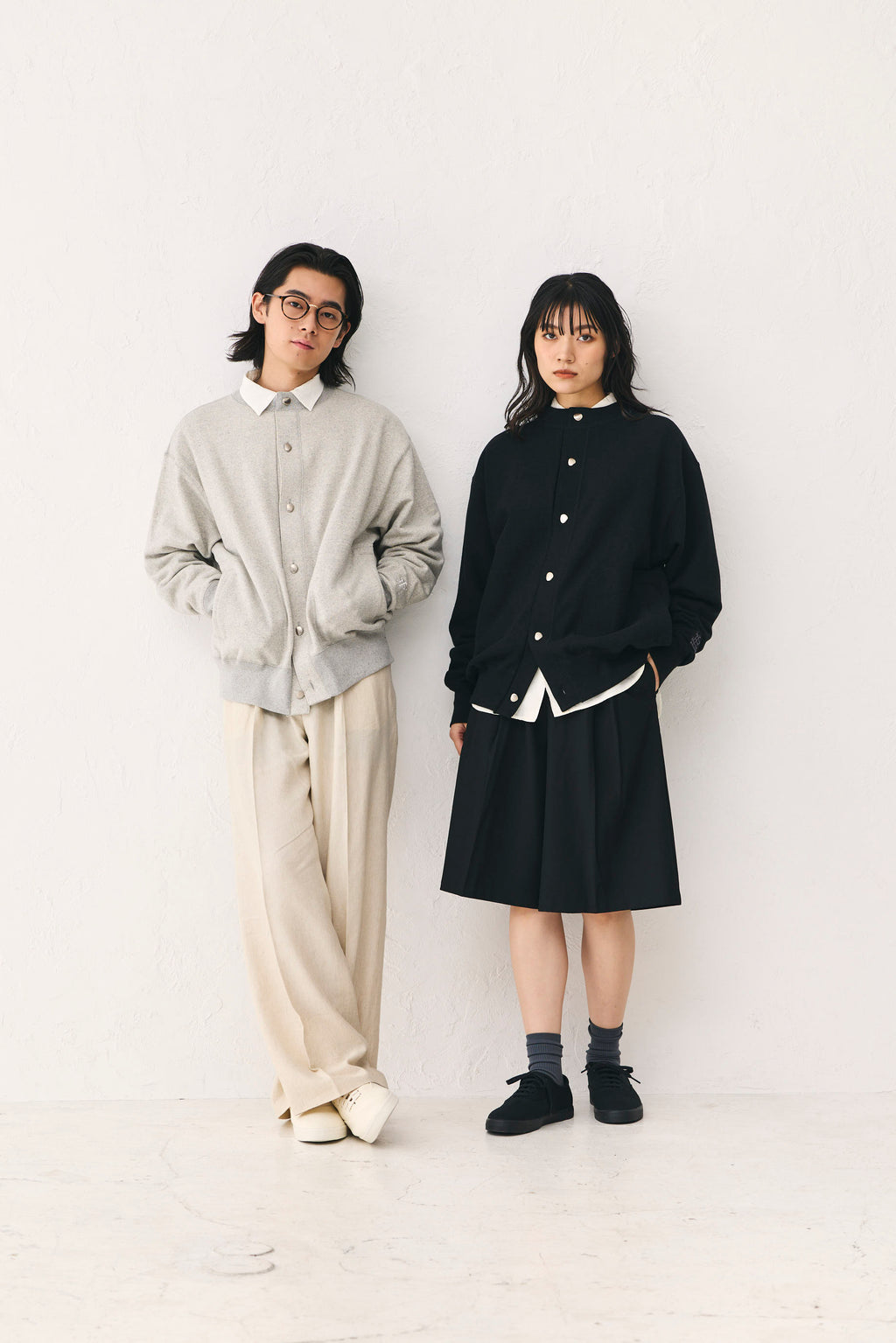 Light blouson Gray Unisex