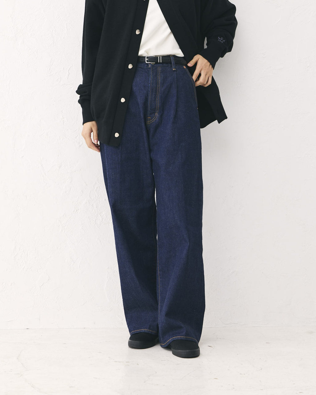 OKAYAMA Denim Pants Blue Unisex