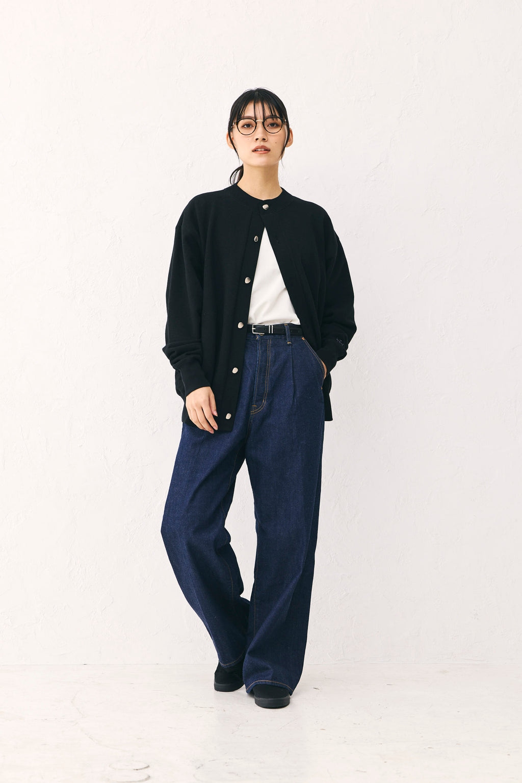 OKAYAMA Denim Pants Blue Unisex