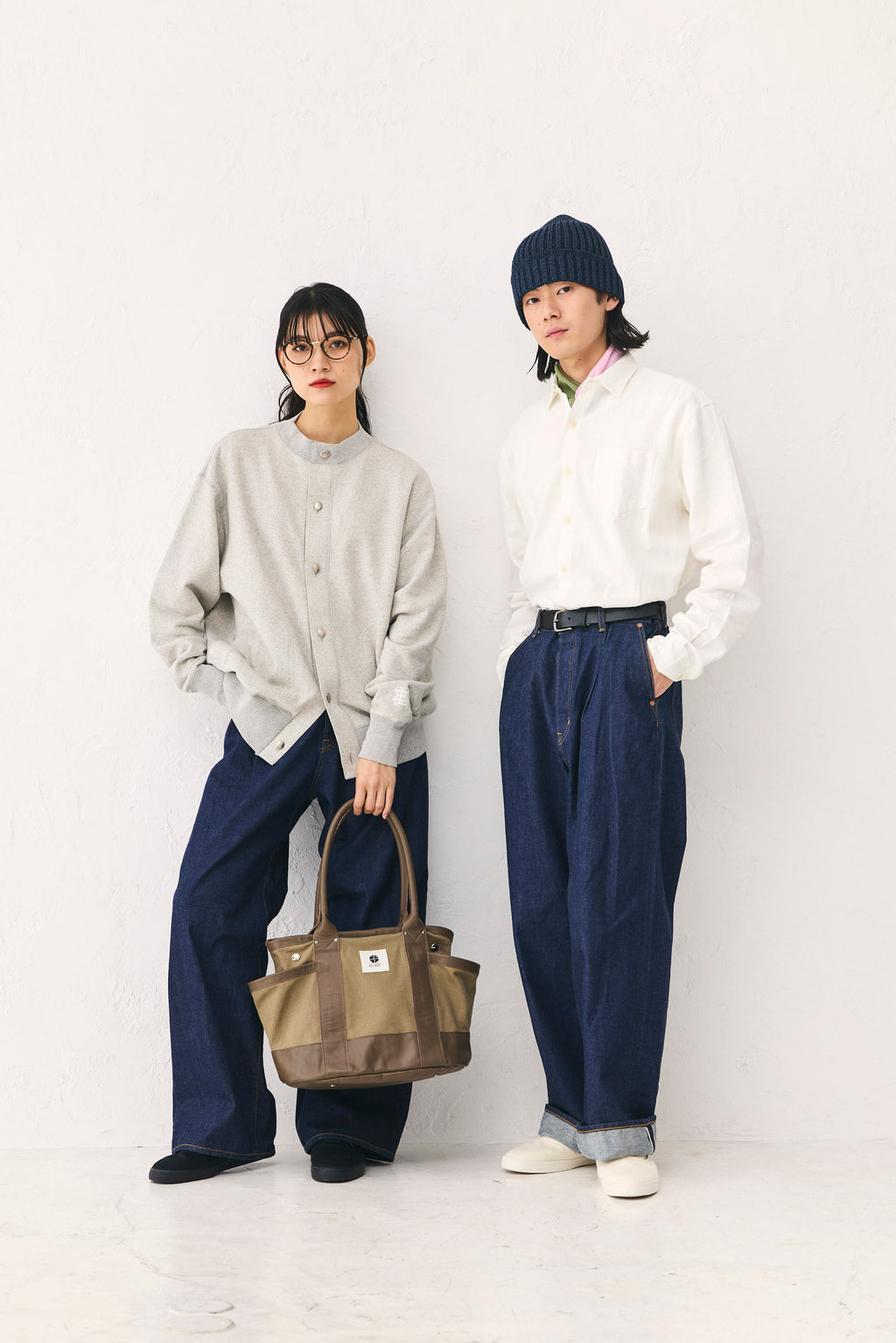 OKAYAMA Denim Pants Blue Unisex