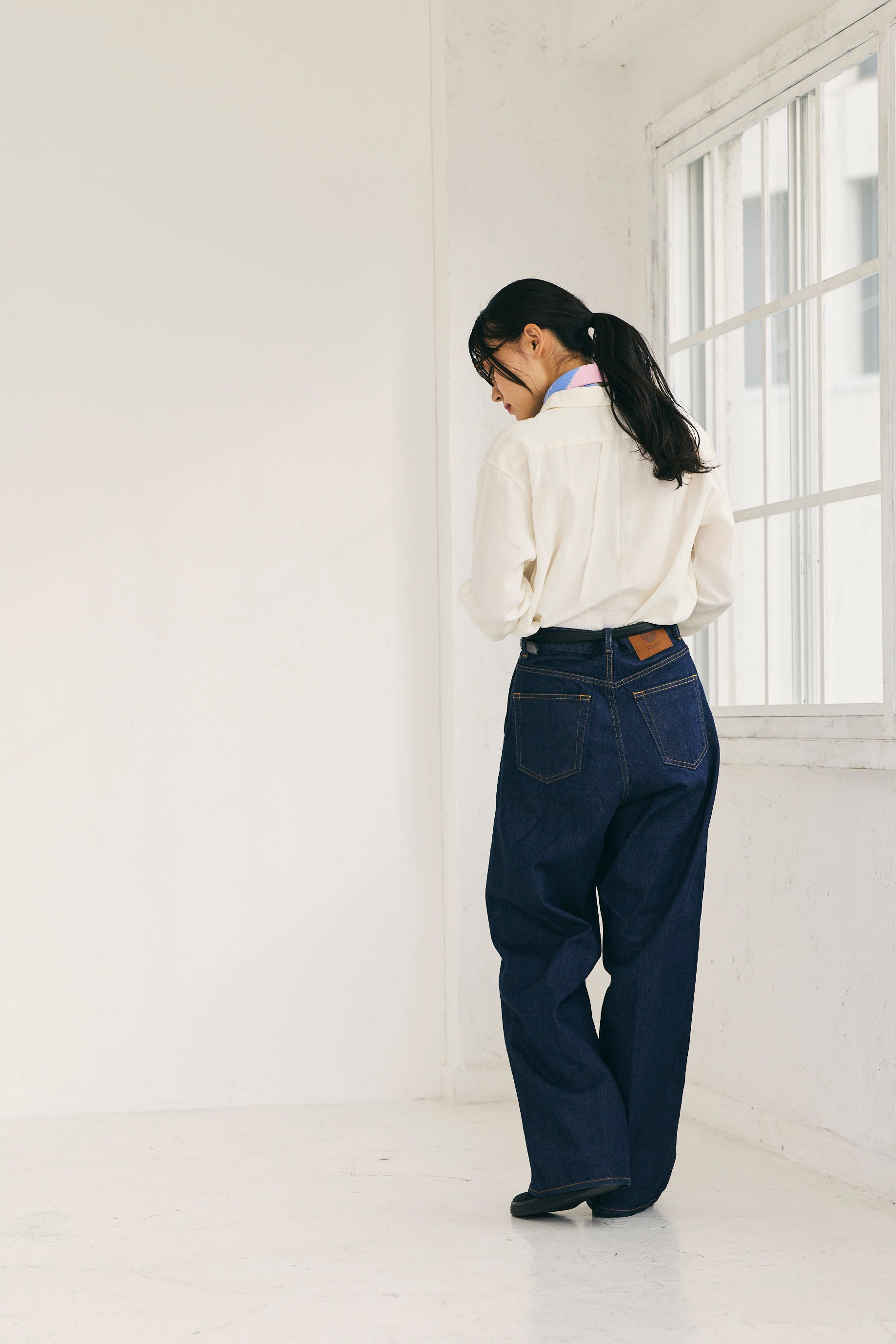 OKAYAMA Denim Pants Blue Unisex